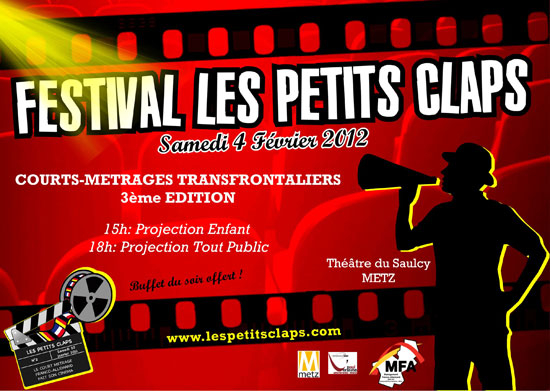 Affiche Festival Les Petits Claps 2012