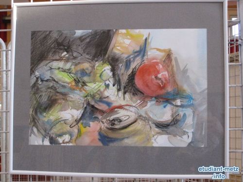 Photo Aquarelle : un fond de poubelle