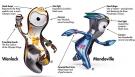 Photo : Mascottes des Jeux Olympiques 2012 à Londres
