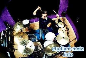 Pierre batteur de Backstage Rodeo