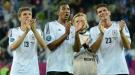 Photo : Portugal et Allemagne - les favoris en demi de l'Euro 2012